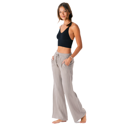 Stone Cotton Cabana Pants – Pants