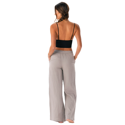 Stone Cotton Cabana Pants – Pants