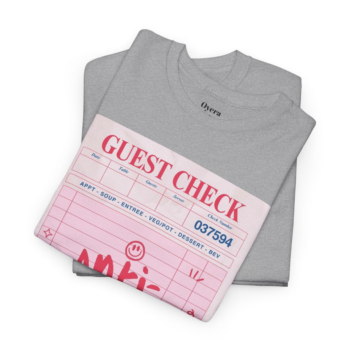 Anti-Social Graphic T-Shirt – Retro Guest Check Tee