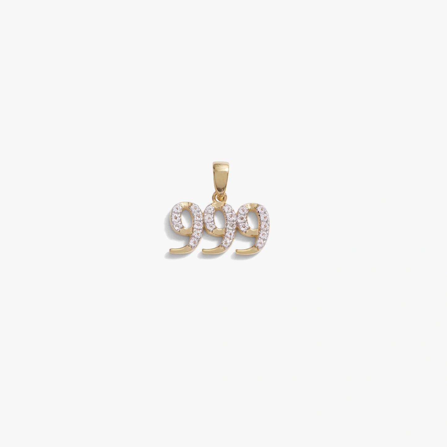 999 Sapphire Angel Number Amulet – Pendants