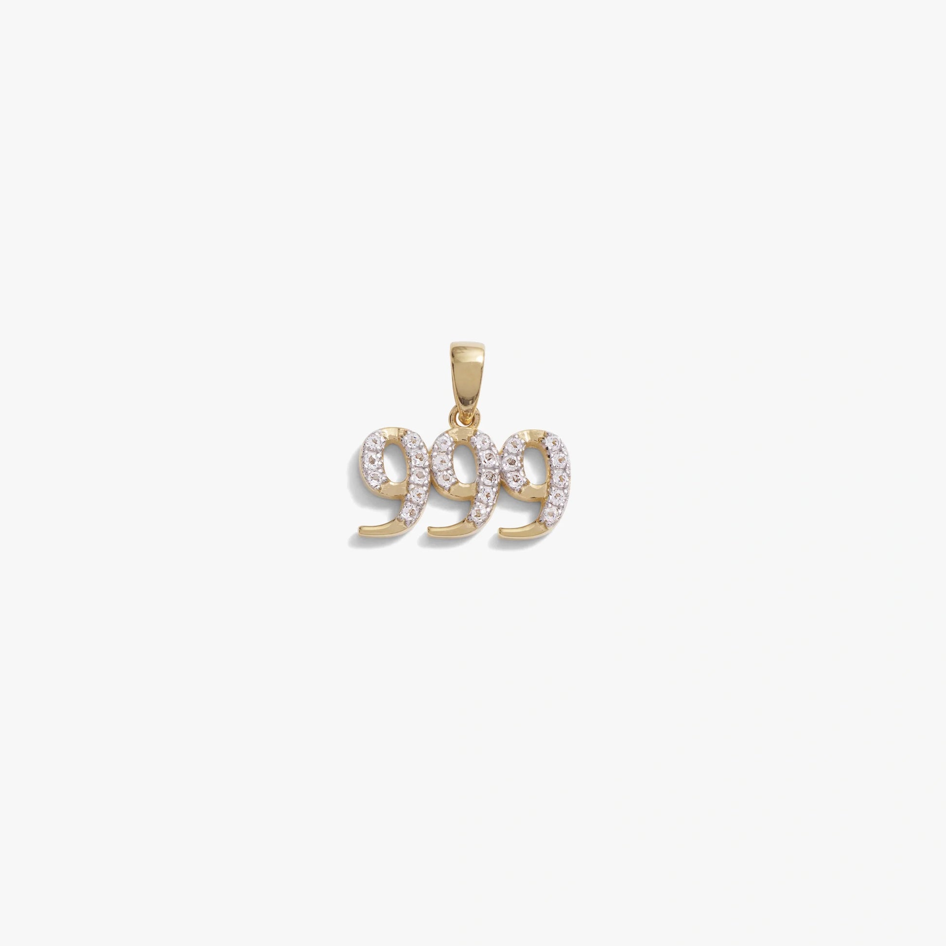999 Sapphire Angel Number Amulet – Pendants
