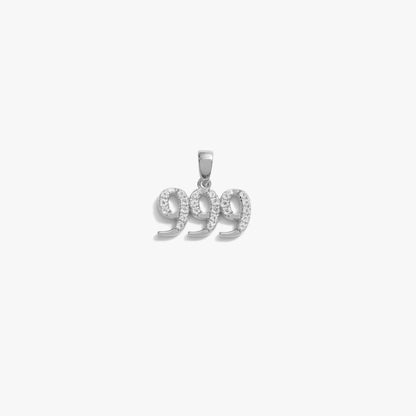 999 Sapphire Angel Number Amulet – Pendants
