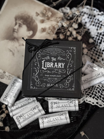 Seance The Library Perfume Sample Set, 27 Scents – Sample Packs