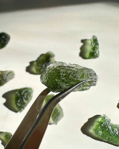Chlum Moldavite #8 - AA –