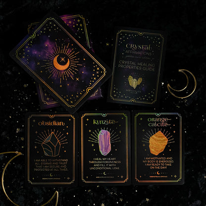 Gold Crystal Affirmations© Deck –