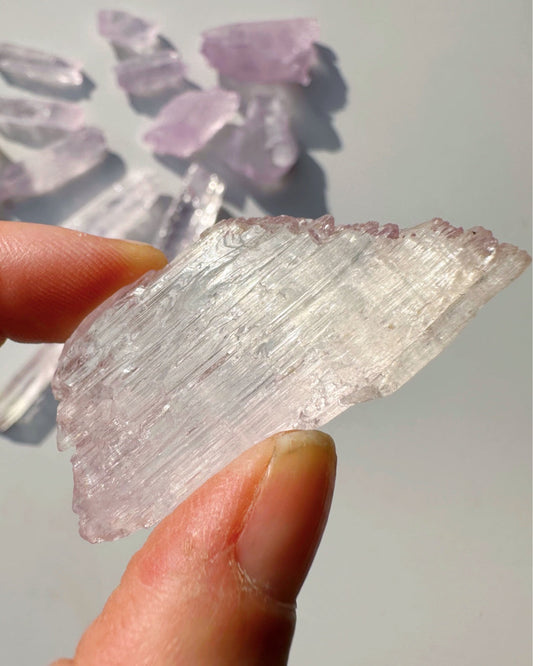 Raw Kunzite –