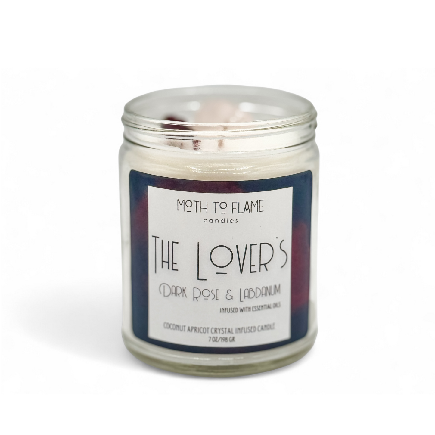 The Lover’s – 7 oz / 12 oz Candle - Grapefruit, Plum, Rose, Vanilla