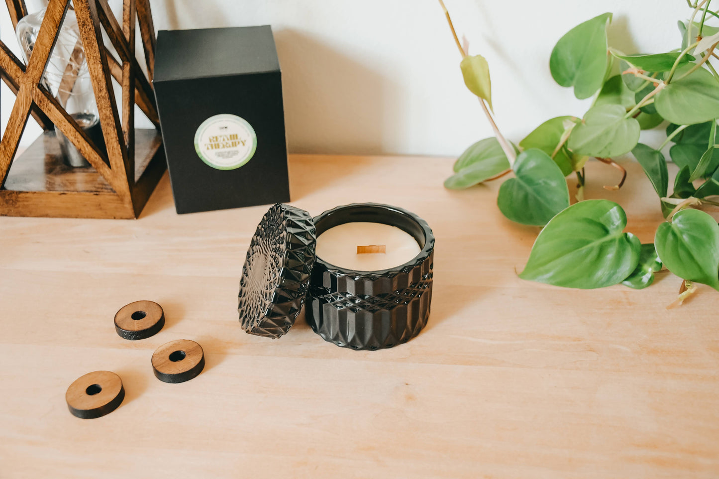 Retail Therapy Beeswax Candle - 7oz – non toxic candle