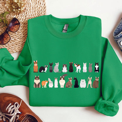 Cat Lover Sweatshirt – Cozy Unisex Pullover for Pet Lovers
