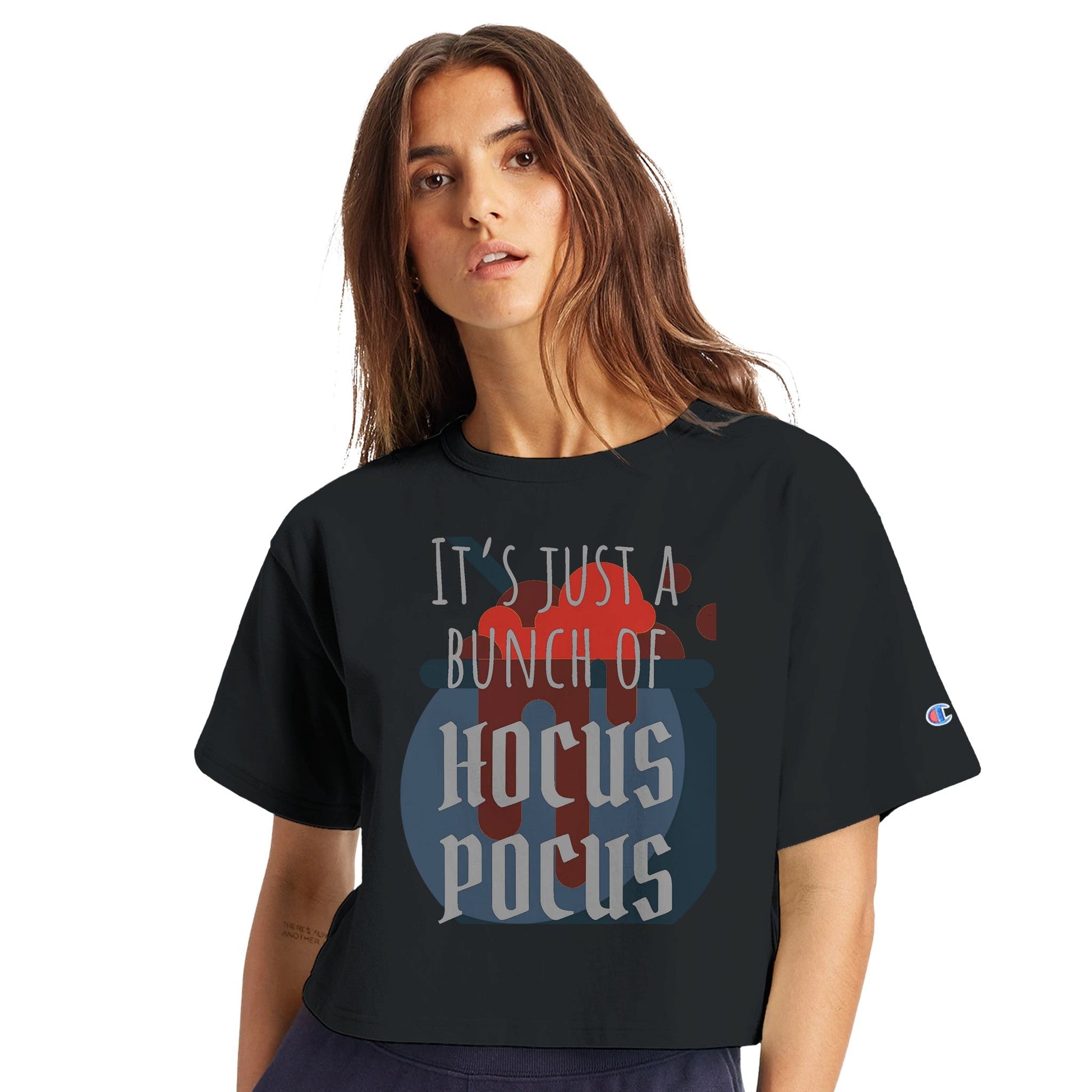 Halloween Magic Cropped Tee - Women's – Cotton