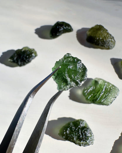 Chlum Moldavite #7 - AA –
