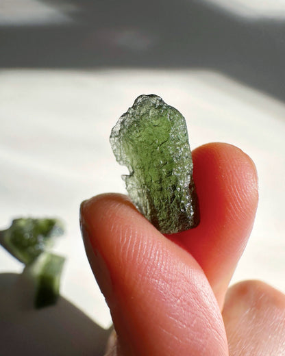 Chlum Moldavite #8 - AA –
