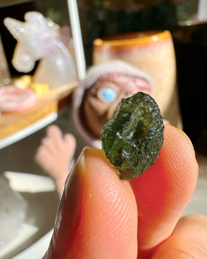 Chlum Moldavite #7 - AA –