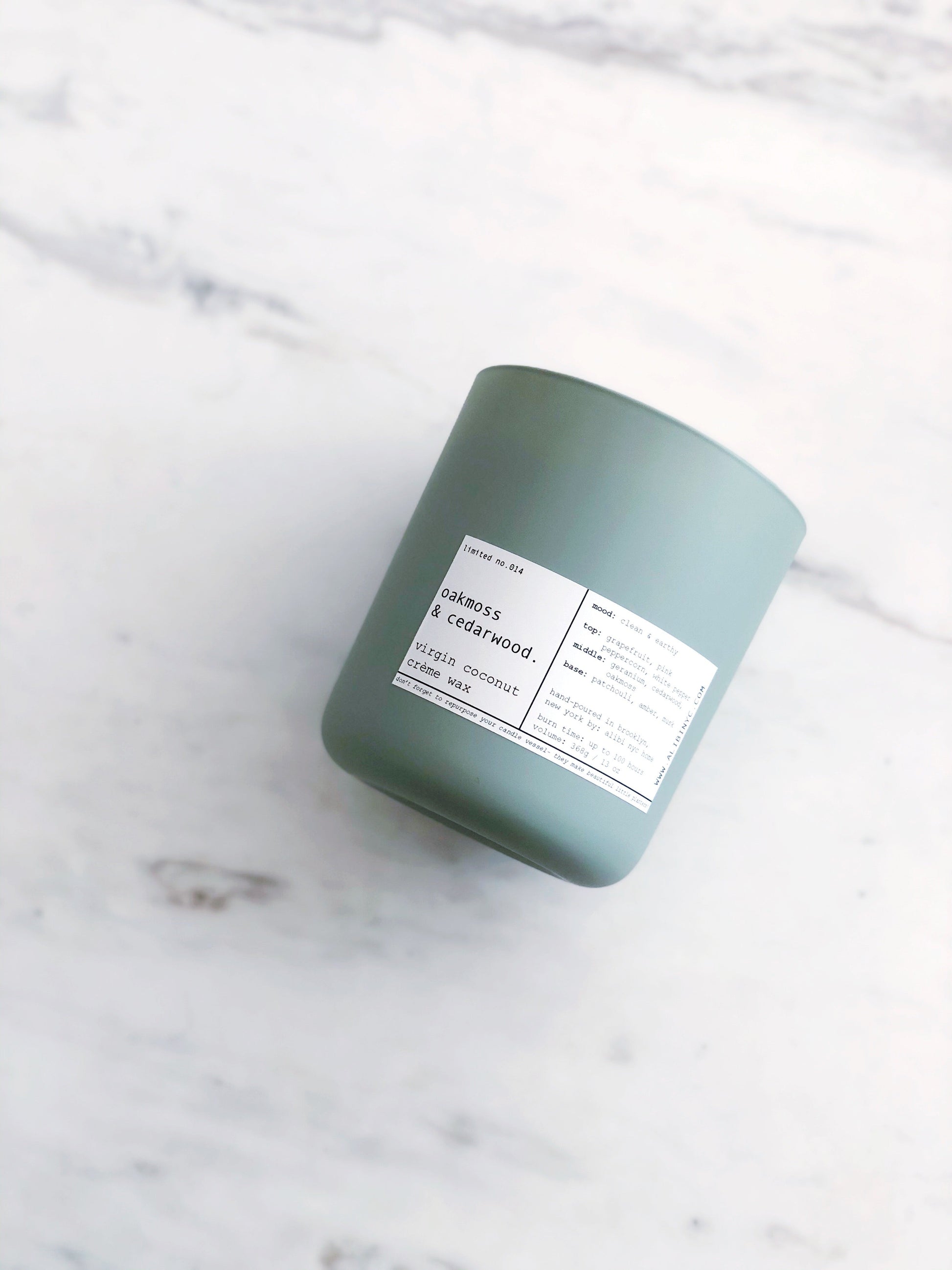 OAKMOSS & CEDARWOOD | VIRGIN COCONUT CRÈME WAX & WOODEN WICK CANDLE – CANDLES