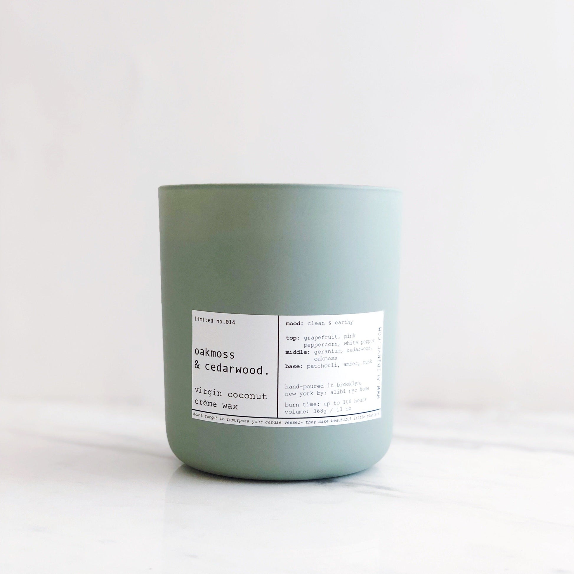 OAKMOSS & CEDARWOOD | VIRGIN COCONUT CRÈME WAX & WOODEN WICK CANDLE – CANDLES