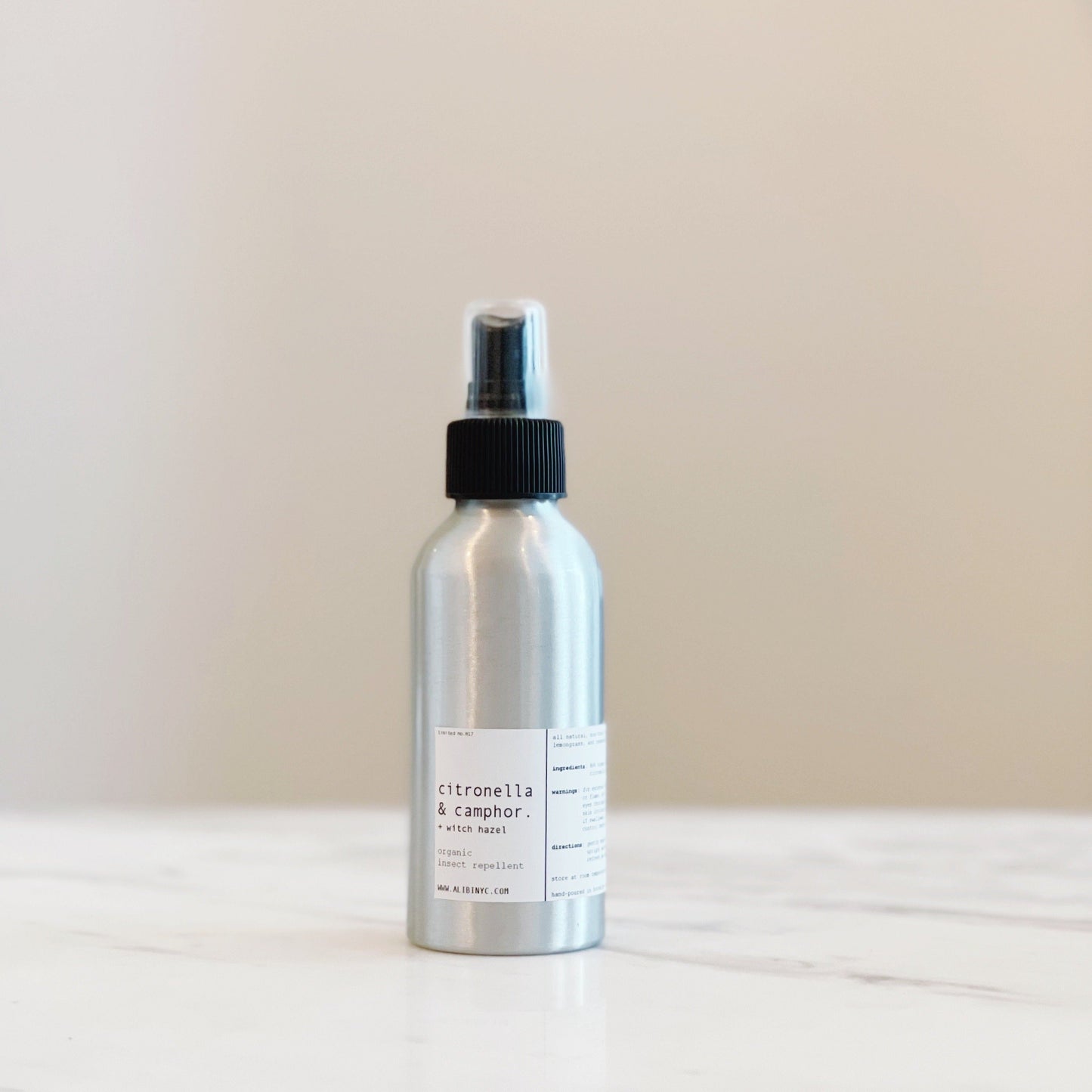 CITRONELLA & CAMPHOR | ORGANIC INSECT REPELLENT