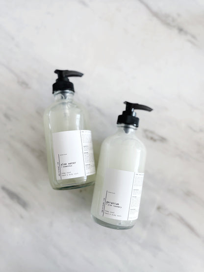 [ALOE WATER + OSMANTHUS] --  ORGANIC HEMP SEED BODY SOAP