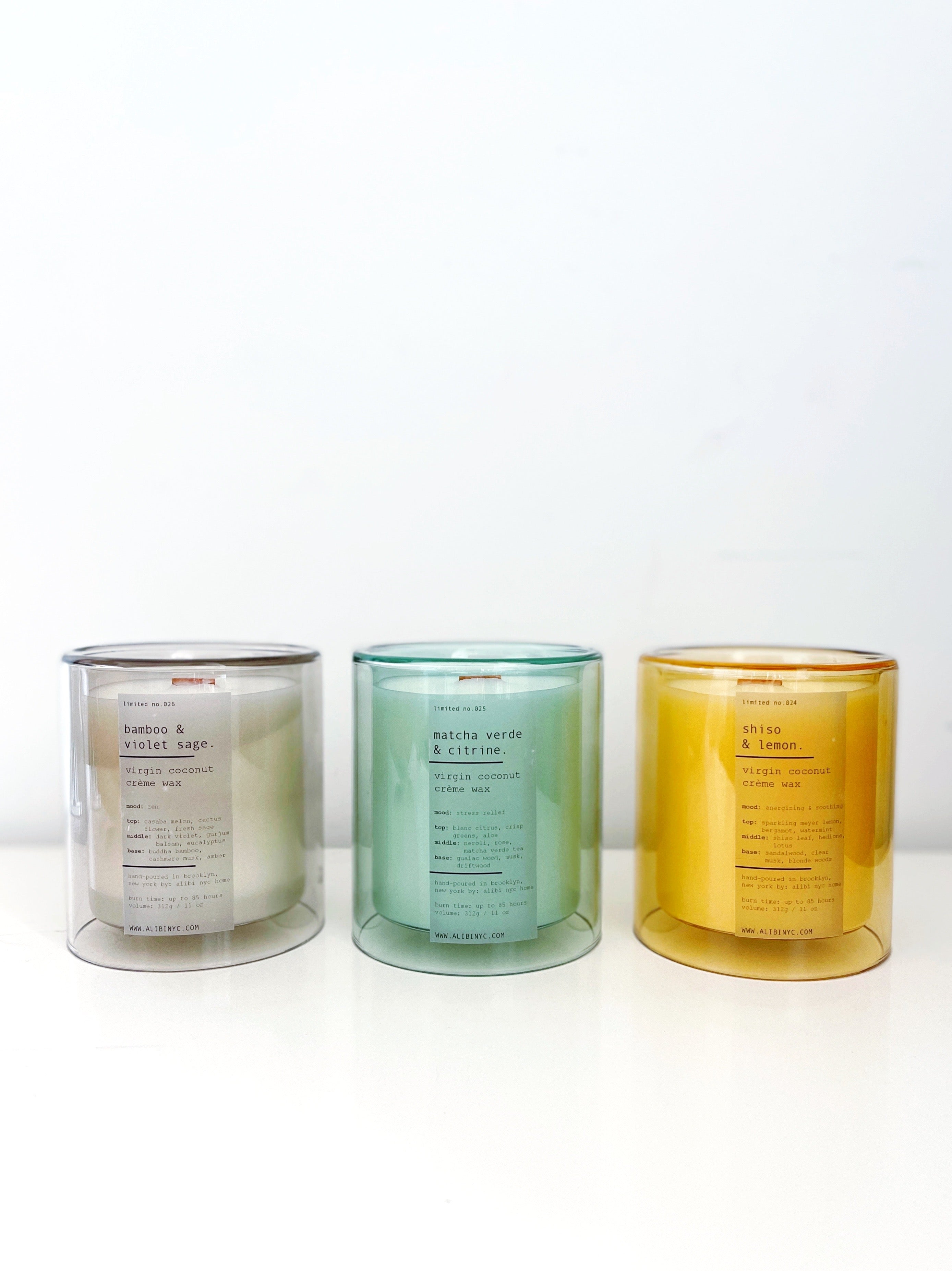 Matcha Verde & Citrine Candle - Thumbnail 3