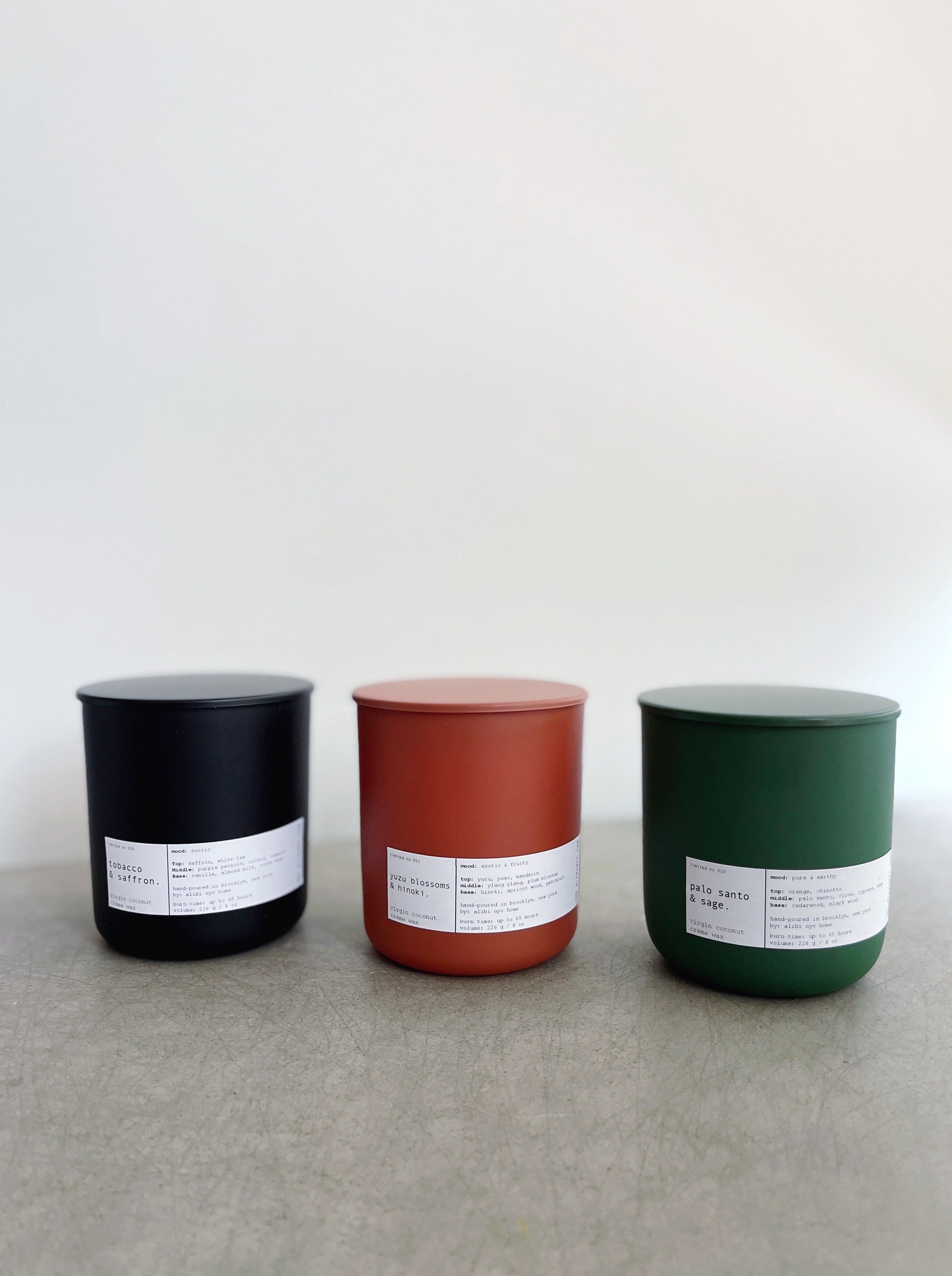 YUZU BLOSSOM & HINOKI MINI | VIRGIN COCONUT CRÈME WAX & WOODEN WICK CANDLE – CANDLES