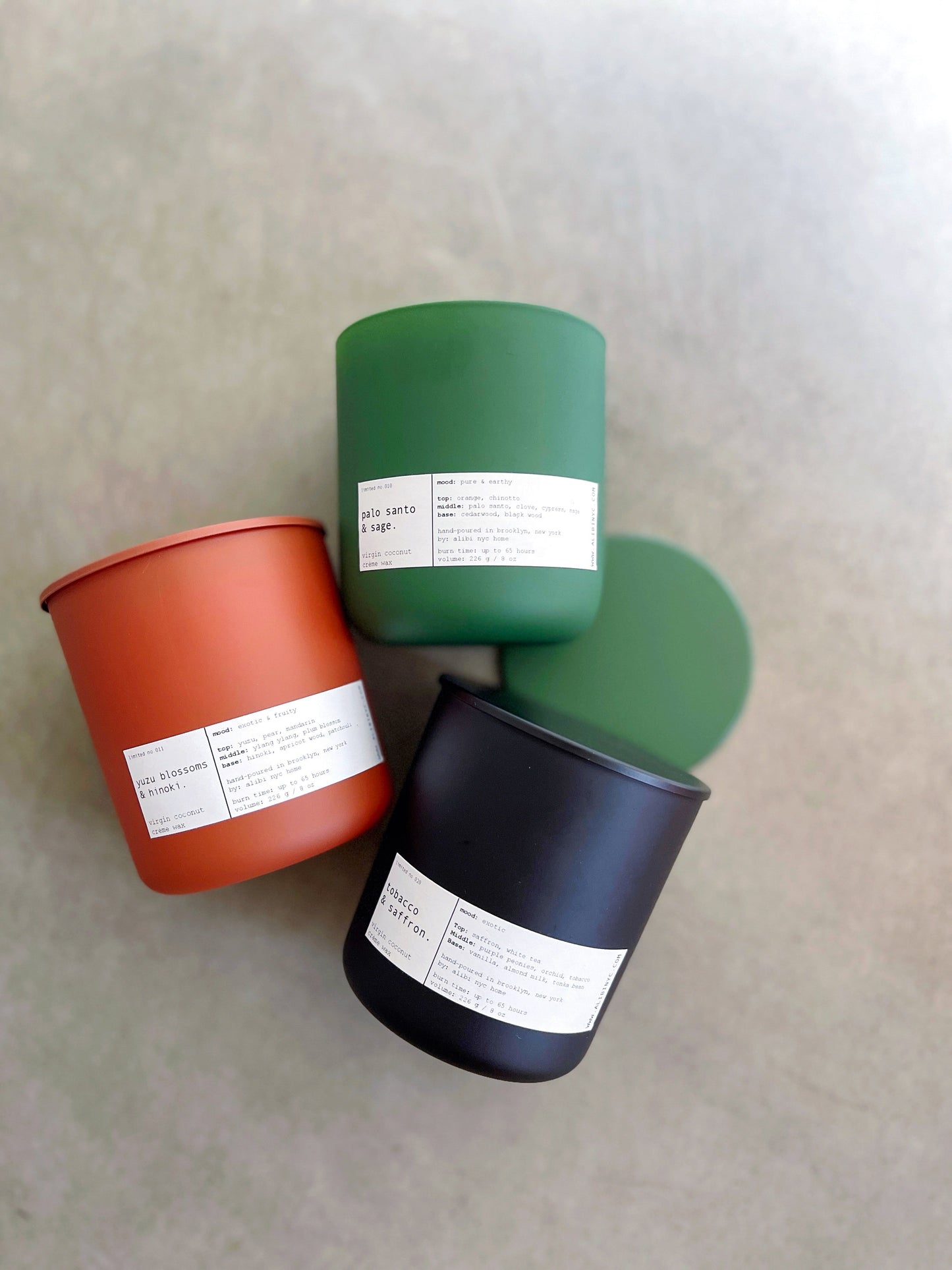PALO SANTO & SAGE MINI | VIRGIN COCONUT CRÈME WAX & WOODEN WICK CANDLE – CANDLES