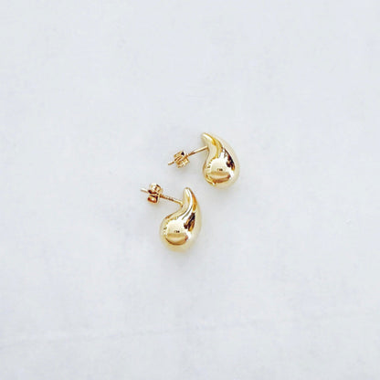 DEWDROP EARRINGS 14KT YELLOW GOLD – EARS