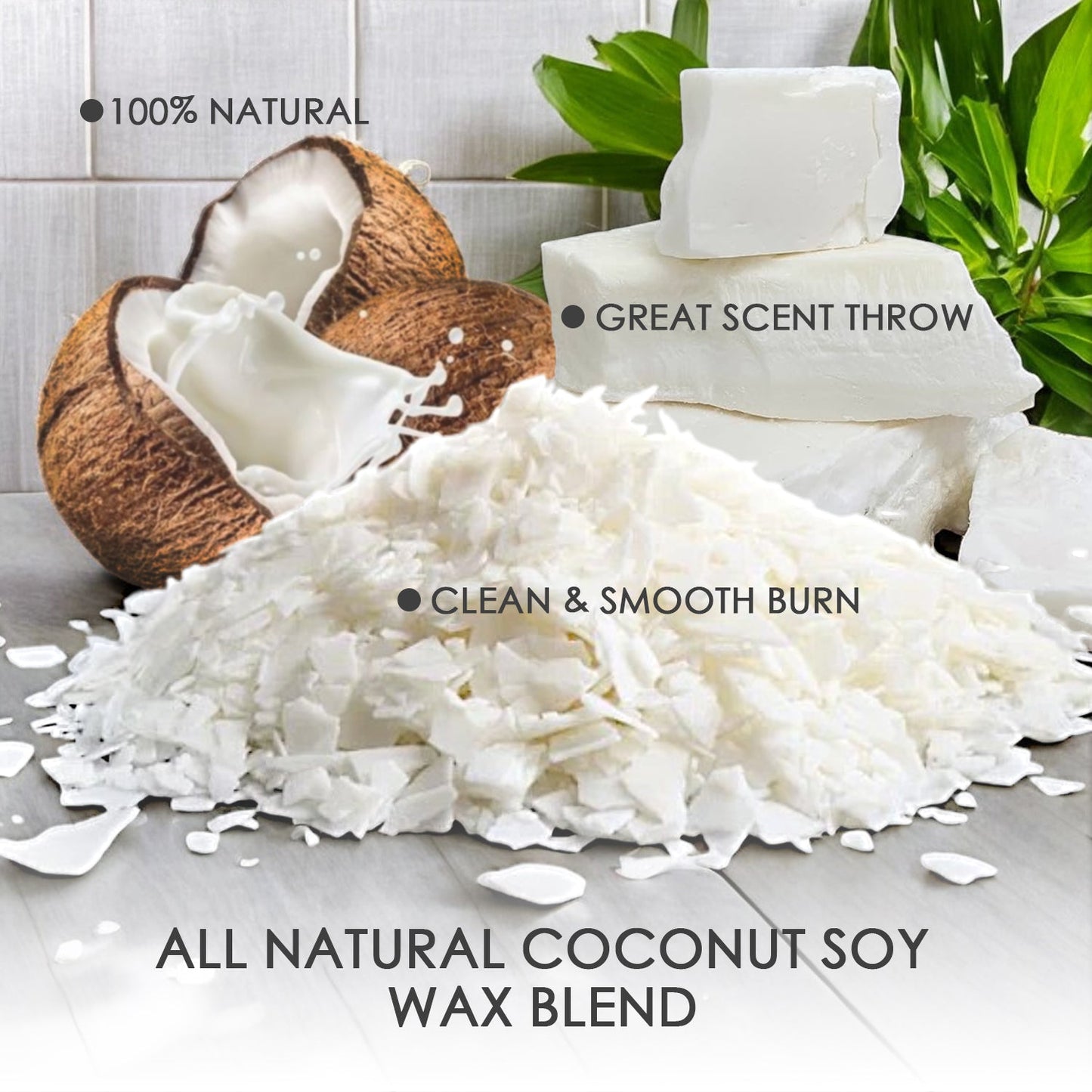 Limited Edition: Winters Eve Crystal-Enhanced Premium Coconut-Soy Wax Melts