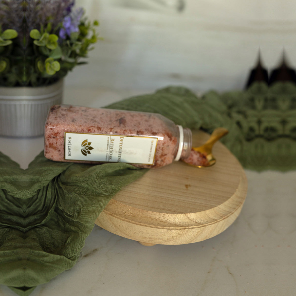 Rustic Wood Stand –