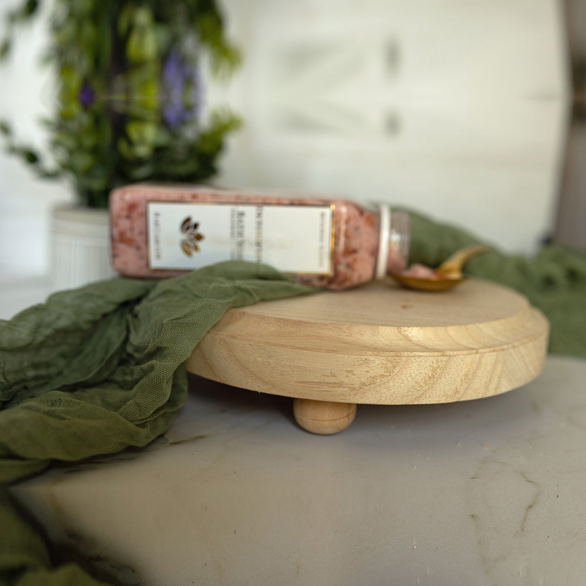 Rustic Wood Stand –