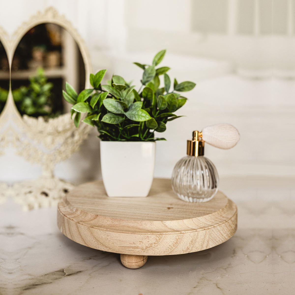 Rustic Wood Stand –