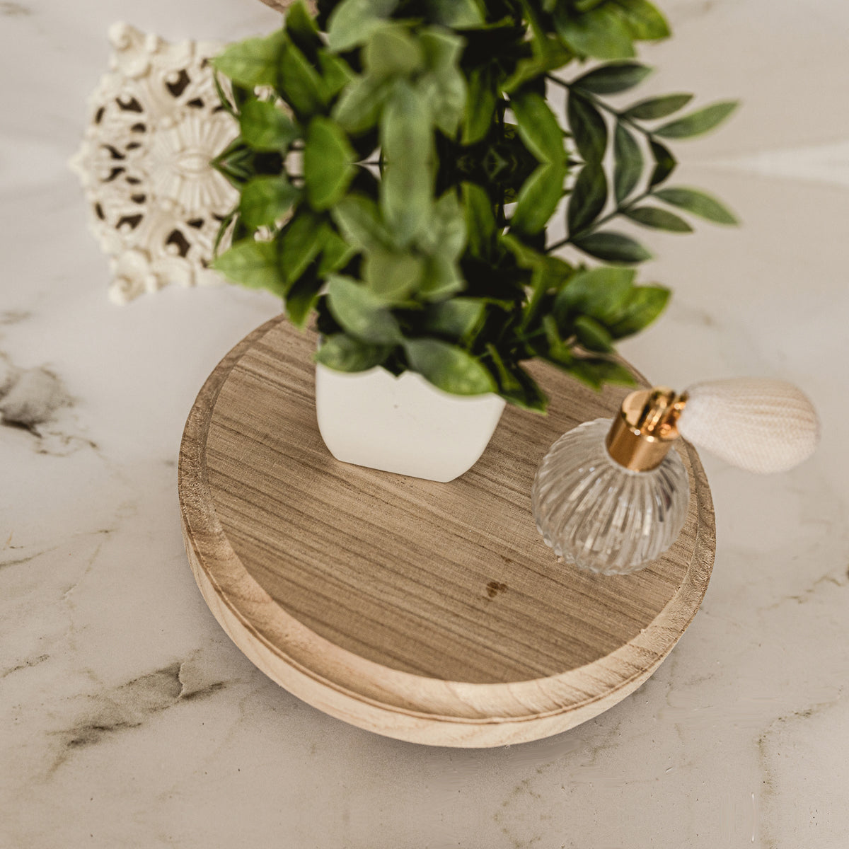 Rustic Wood Stand – Natural Wood Style