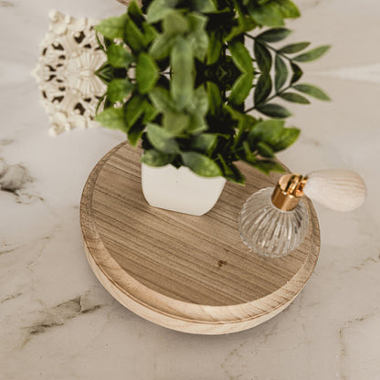 Rustic Wood Stand – Natural Wood Style