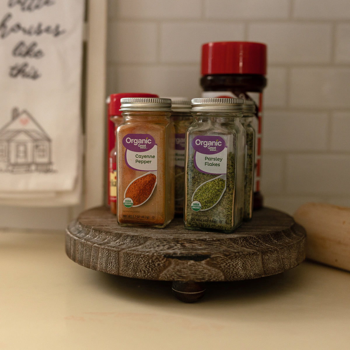 Rustic Wood Stand –