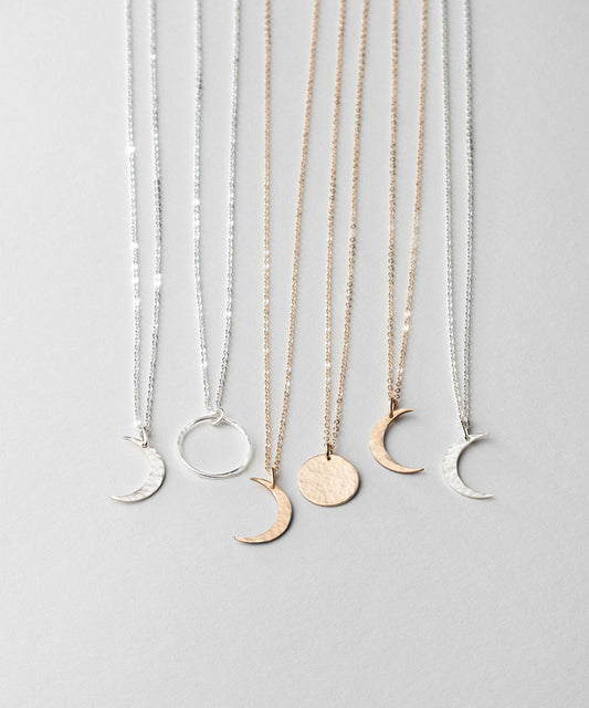 MOON PHASE NECKLACE