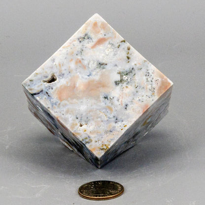 Agate Cube w/t Cut Corner – Cubes