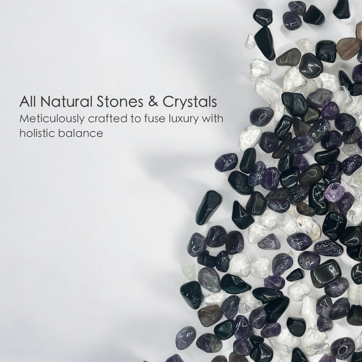 Cypress Mist Crystal-Enhanced Reed Oil Diffuser, 100ml