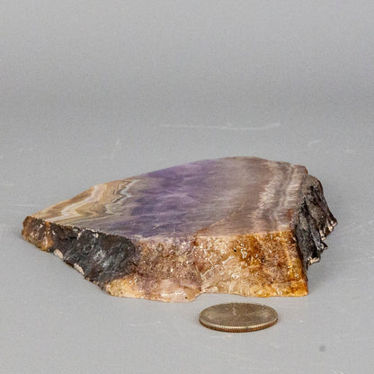 Amethyst "Laced" Agate Crystal Slab – Slabs