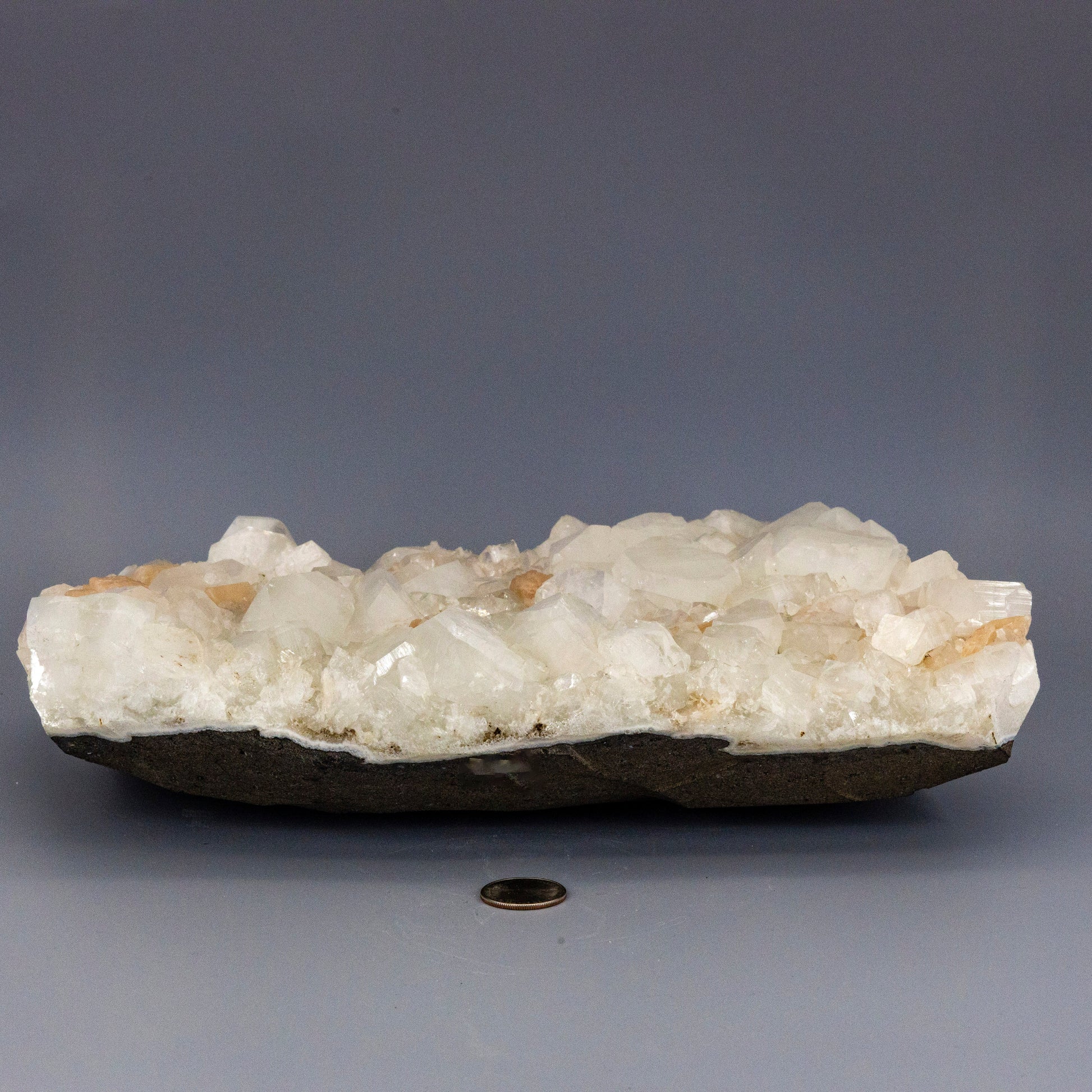 Apophyllite with "peach" Stilbite "XXL" Cluster – Clusters