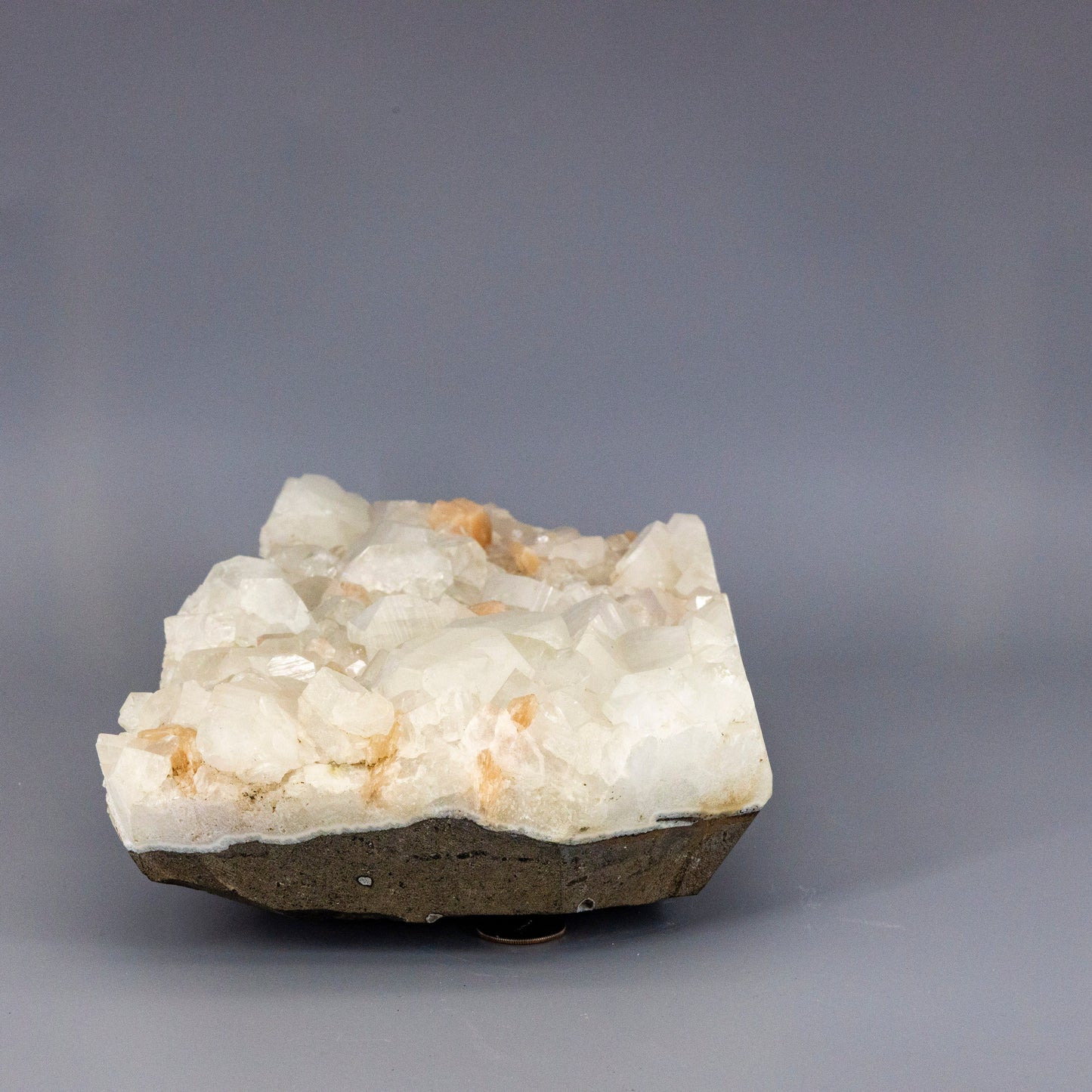 Apophyllite with "peach" Stilbite "XXL" Cluster – Clusters