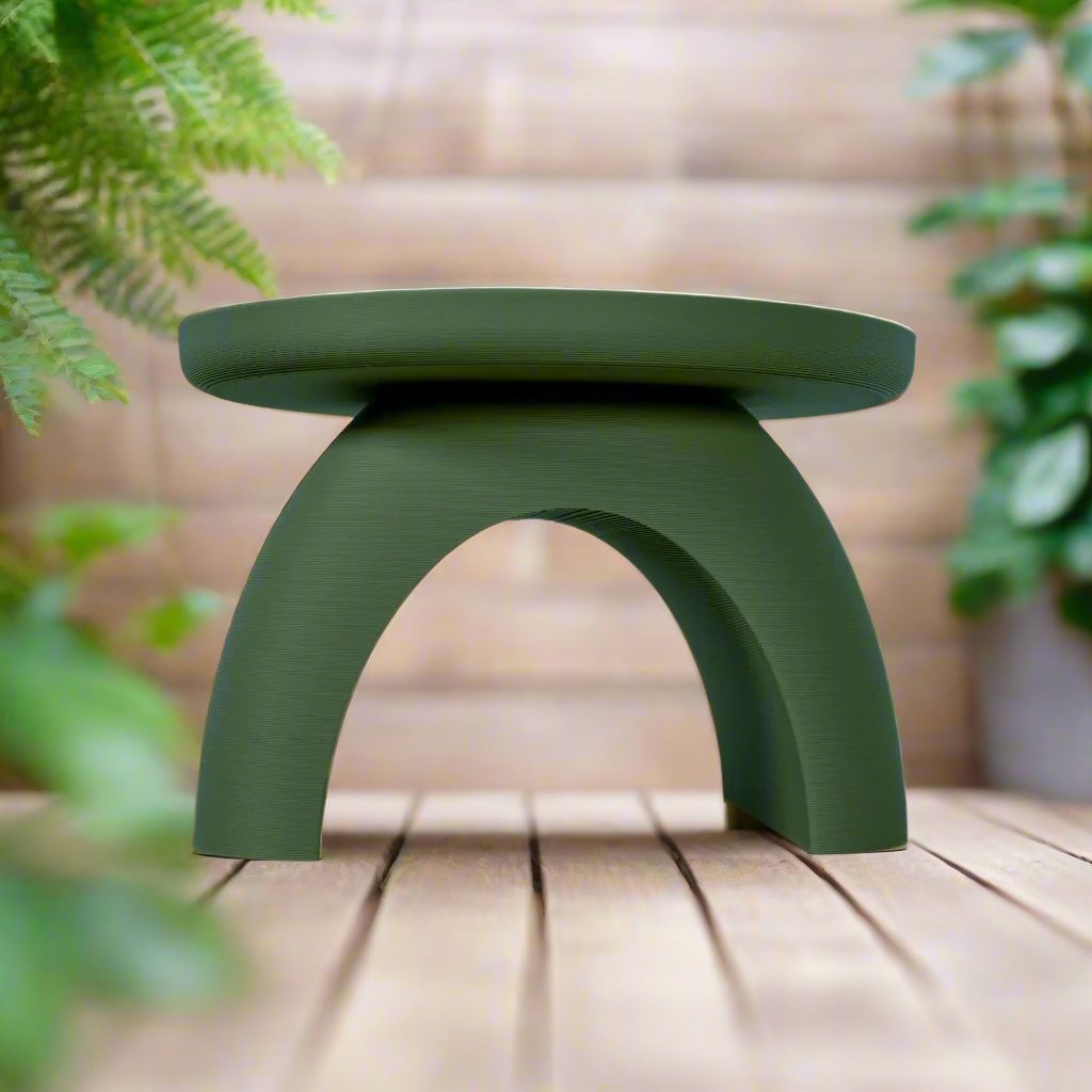 Plant Stand for Indoor Plant Pots, Art Deco Planter Stand, Arch, Rosebud Homegoods Black / Small