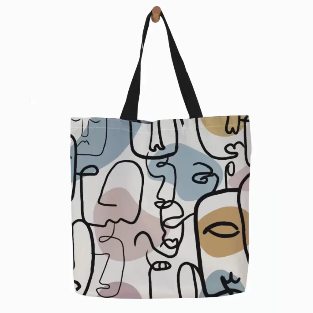 FIGURE ABSTRACT TOTE –