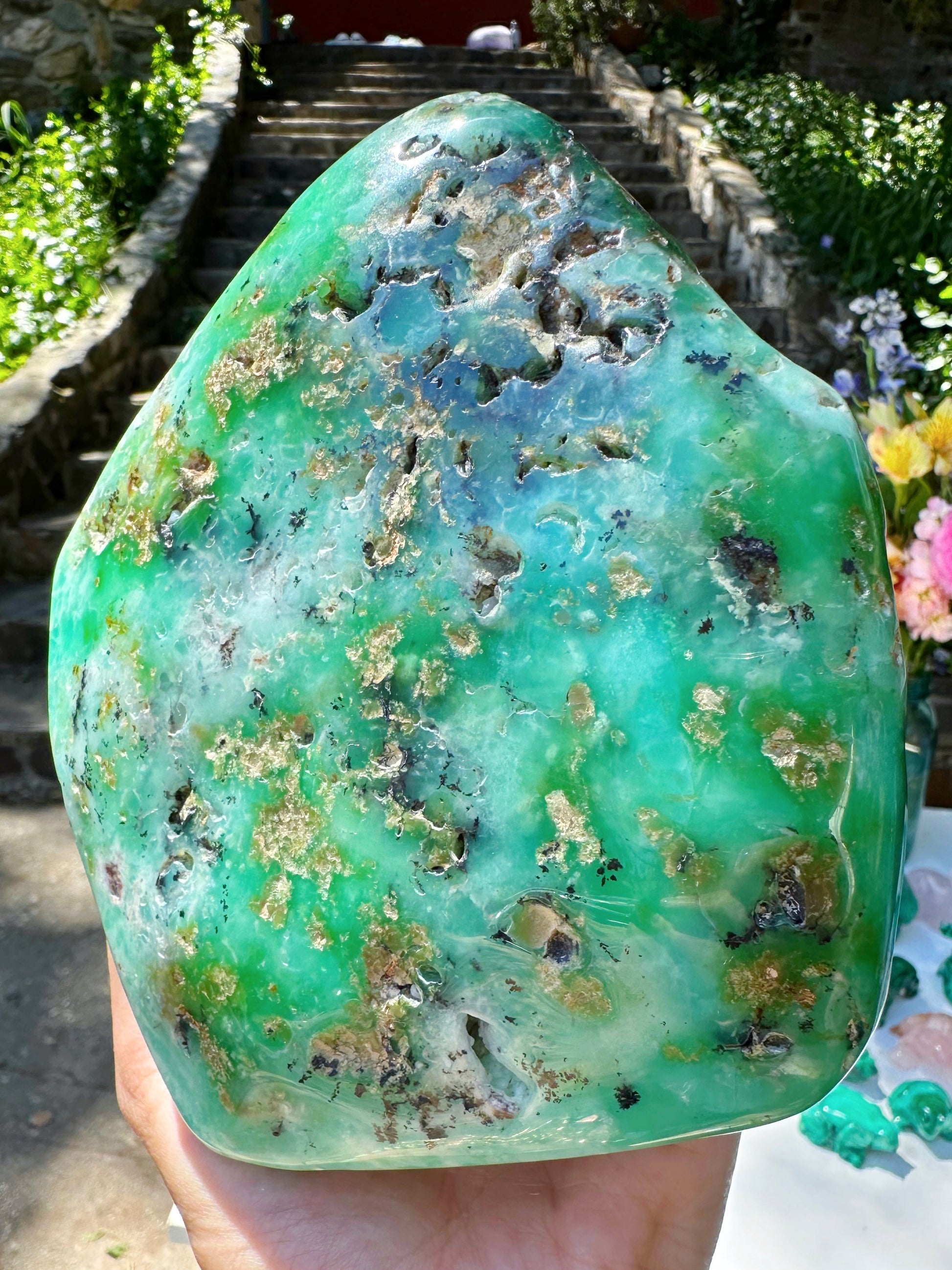 Chrysoprase Freeform - from Australian –