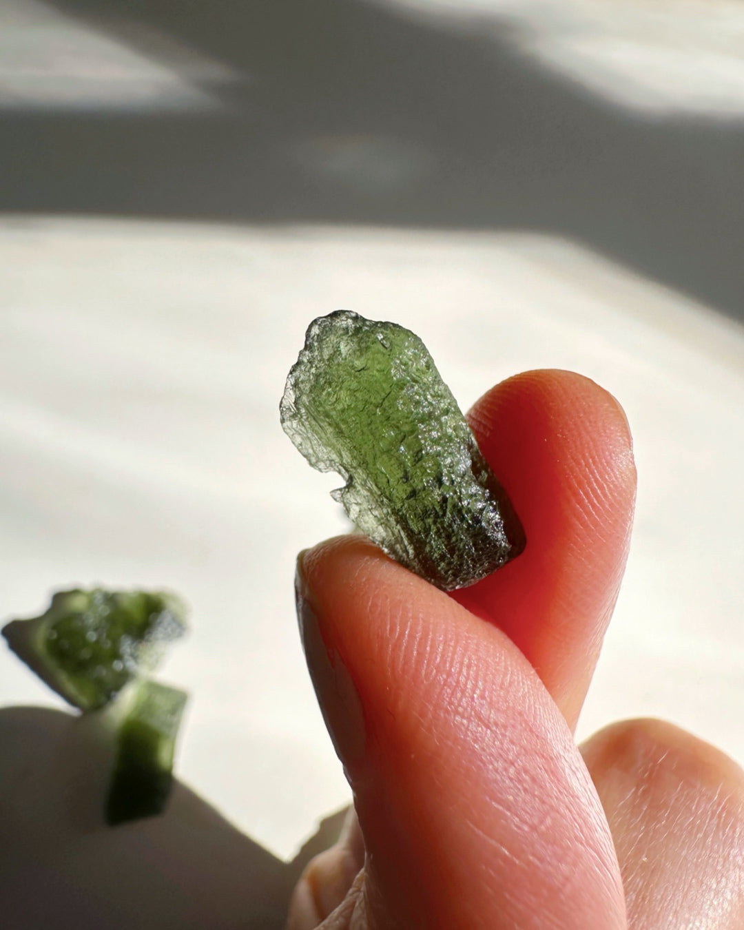 Chlum Moldavite #8 - AA –