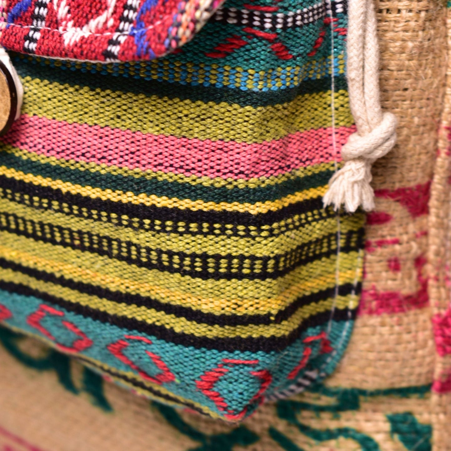 Mini Recycled Travel Backpack Agra