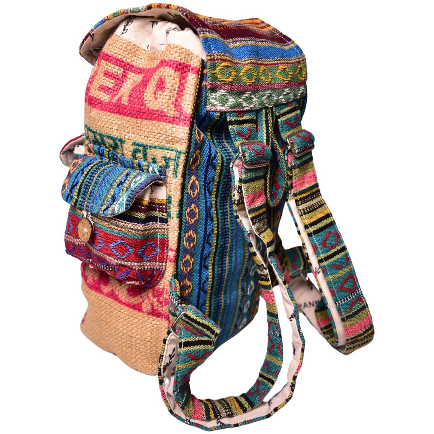 Mini Recycled Travel Backpack Agra