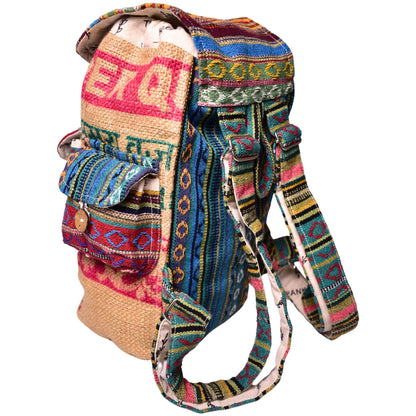 Mini Recycled Travel Backpack Agra