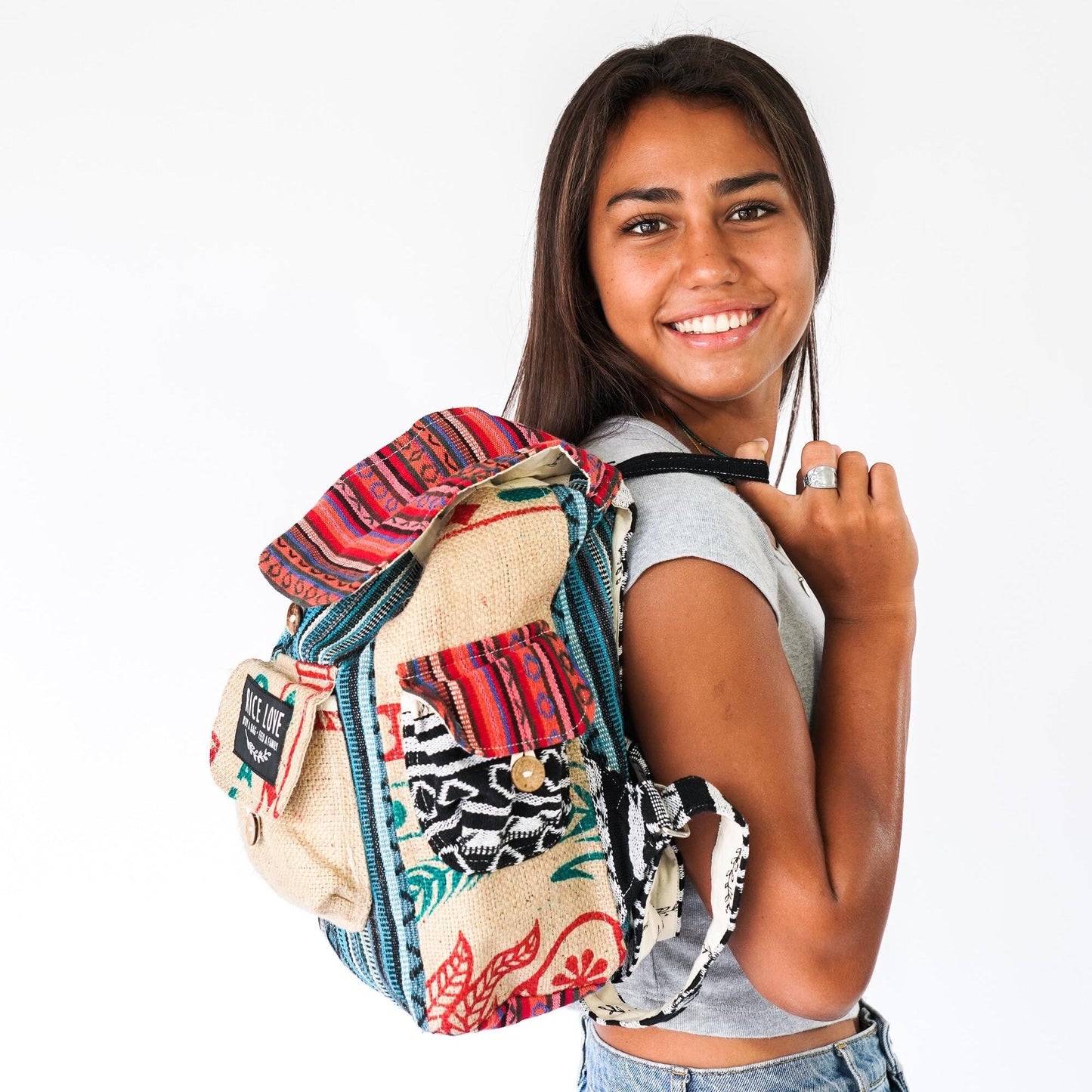 Mini Recycled Travel Backpack Chennai – Bag