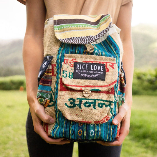 Mini Recycled Travel Backpack Goa