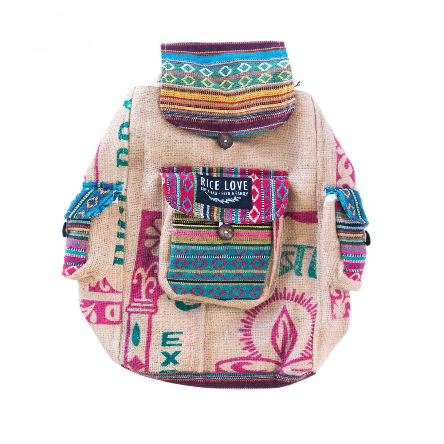 Recycled Travel Backpack Agra