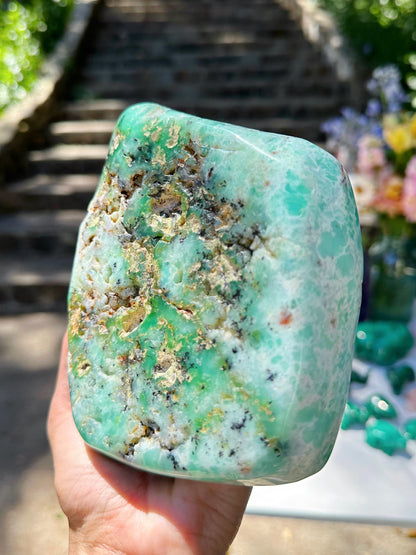 Chrysoprase Freeform - from Australian –