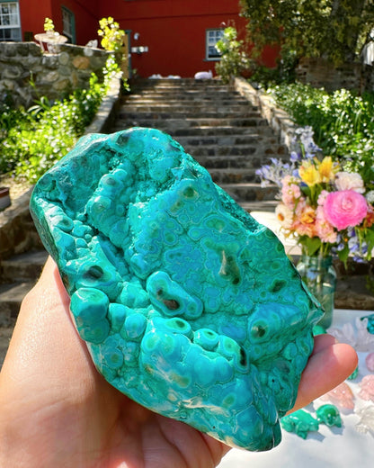 Chrysocolla w/ Malachite –